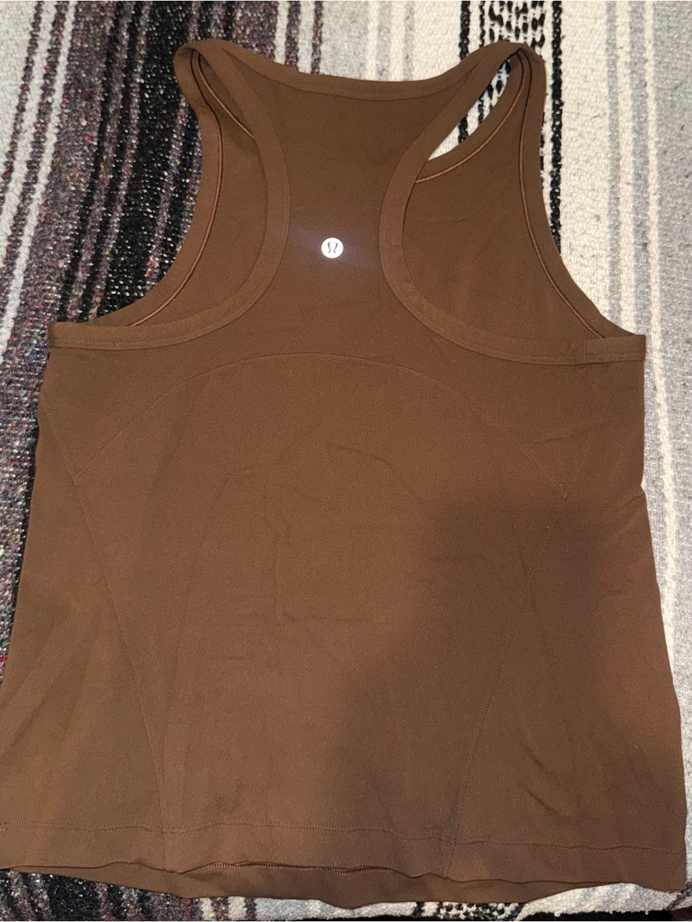 lululemon athletica Brown Racerback Tank Top - Picture 2 of 2